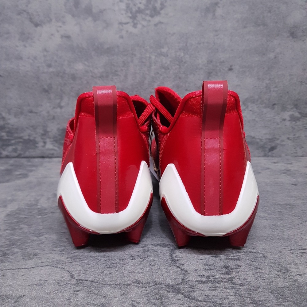 ADIDAS Adizero 12.0 Football Cleats Mens 14 Team Red White Texas A&M Maroon Nby - Picture 4 of 5